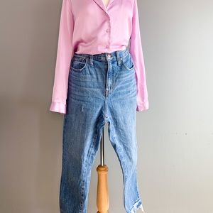 Madewell High-Rise Slim Crop Boyjean